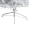 6ft. Pre-Lit White Artificial Christmas Tree, Warm White LED Lights